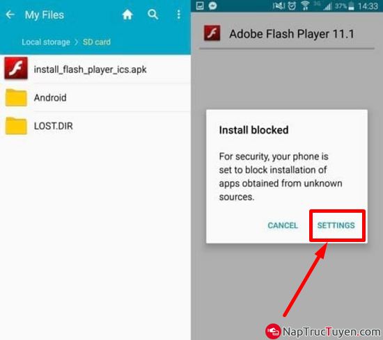 Hướng dẫn tải và cài đặt phần mềm Adobe Flash Player cho Android + Hình 4