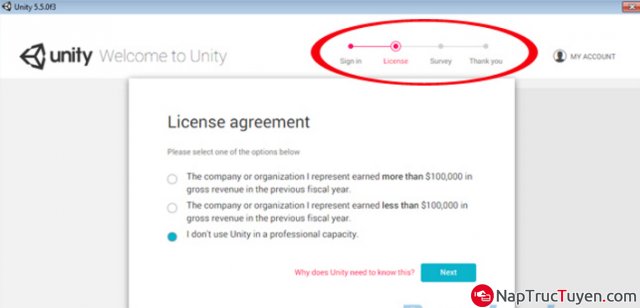 Hướng dẫn đăng ký tạo tài khoản Unity ID để thiết kế trò chơi, game + Hình 7