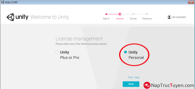 Hướng dẫn đăng ký tạo tài khoản Unity ID để thiết kế trò chơi, game + Hình 8