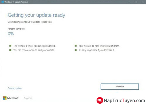Hướng dẫn nâng cấp lên Windows 10 bản Creators Update không mất dữ liệu + Hình 7