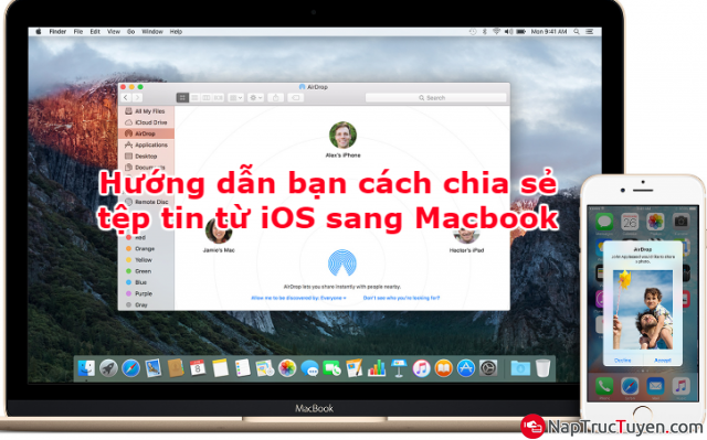 Hướng dẫn mọi người share tệp tin từ iOS sang Macbook + Hình 1